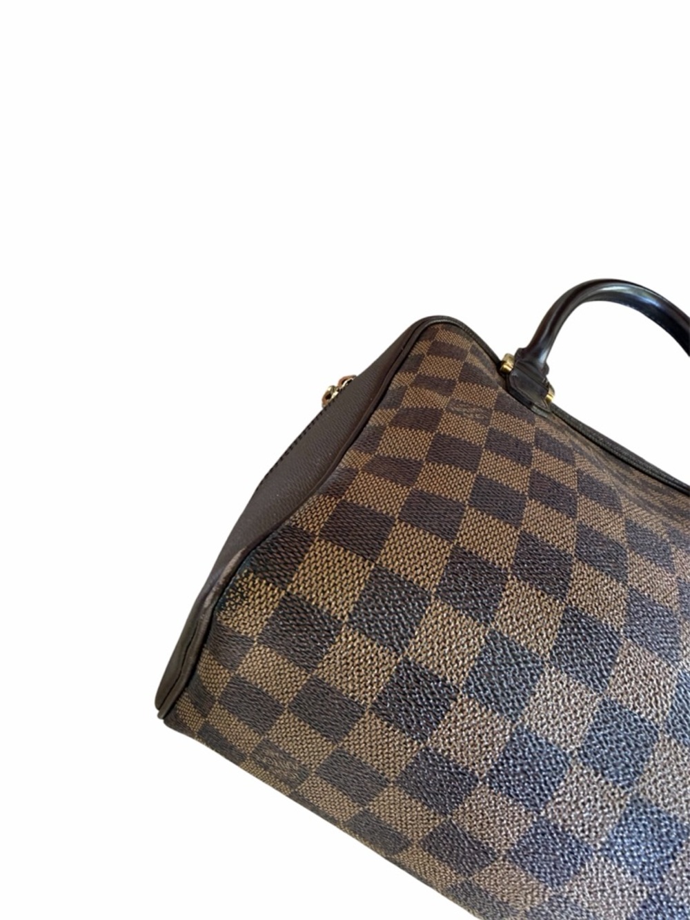 LOUIS VUITTON Damier Ebene Brera Handbag w/ COA - Picture 11 of 12